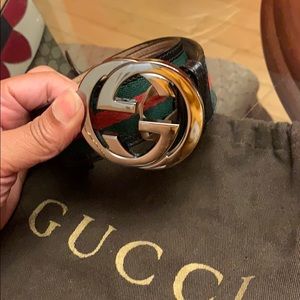 Men Gucci belt